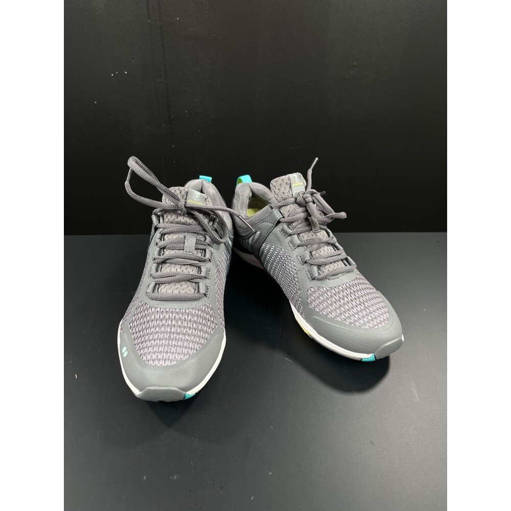 Ryka SKU 7793 Womens Grey and Teal Athletic training Shoes Size 9.5